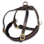 Pulling-tracking harness